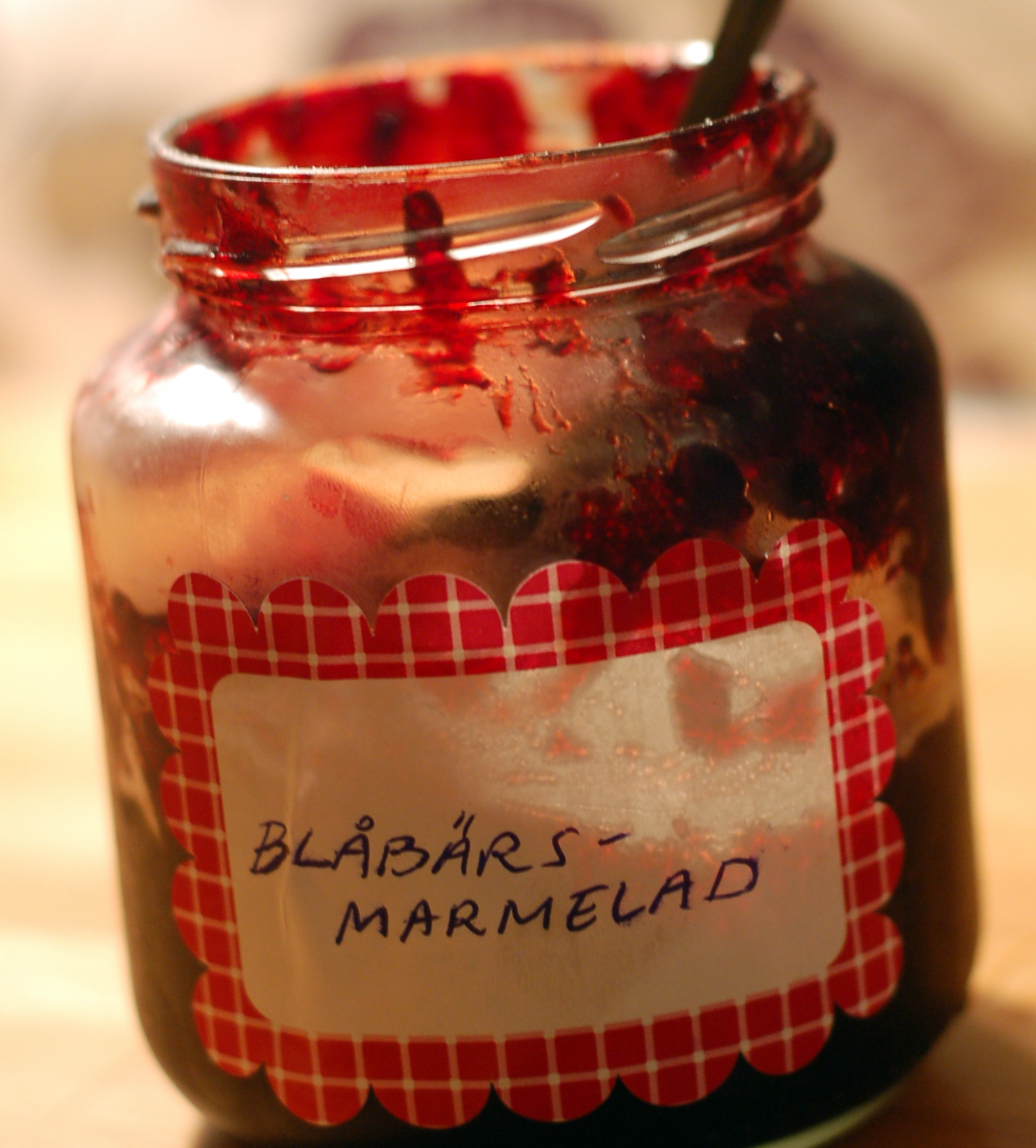 blabarsmarmelad Blåbärsmarmelad