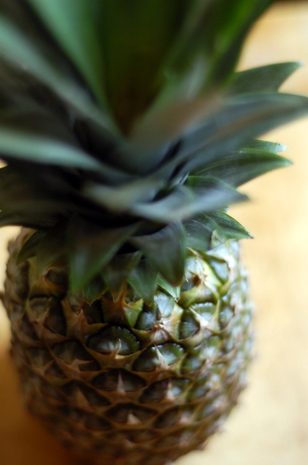 ananas1 600x904 Att skära en ananas