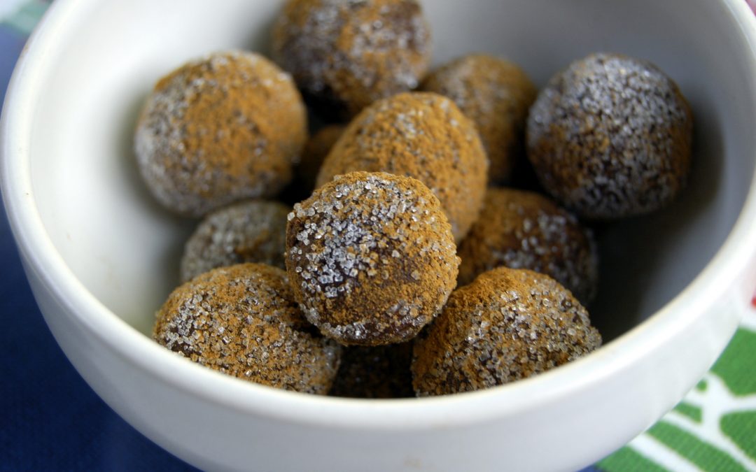 Apelsin- och kaneltryffel