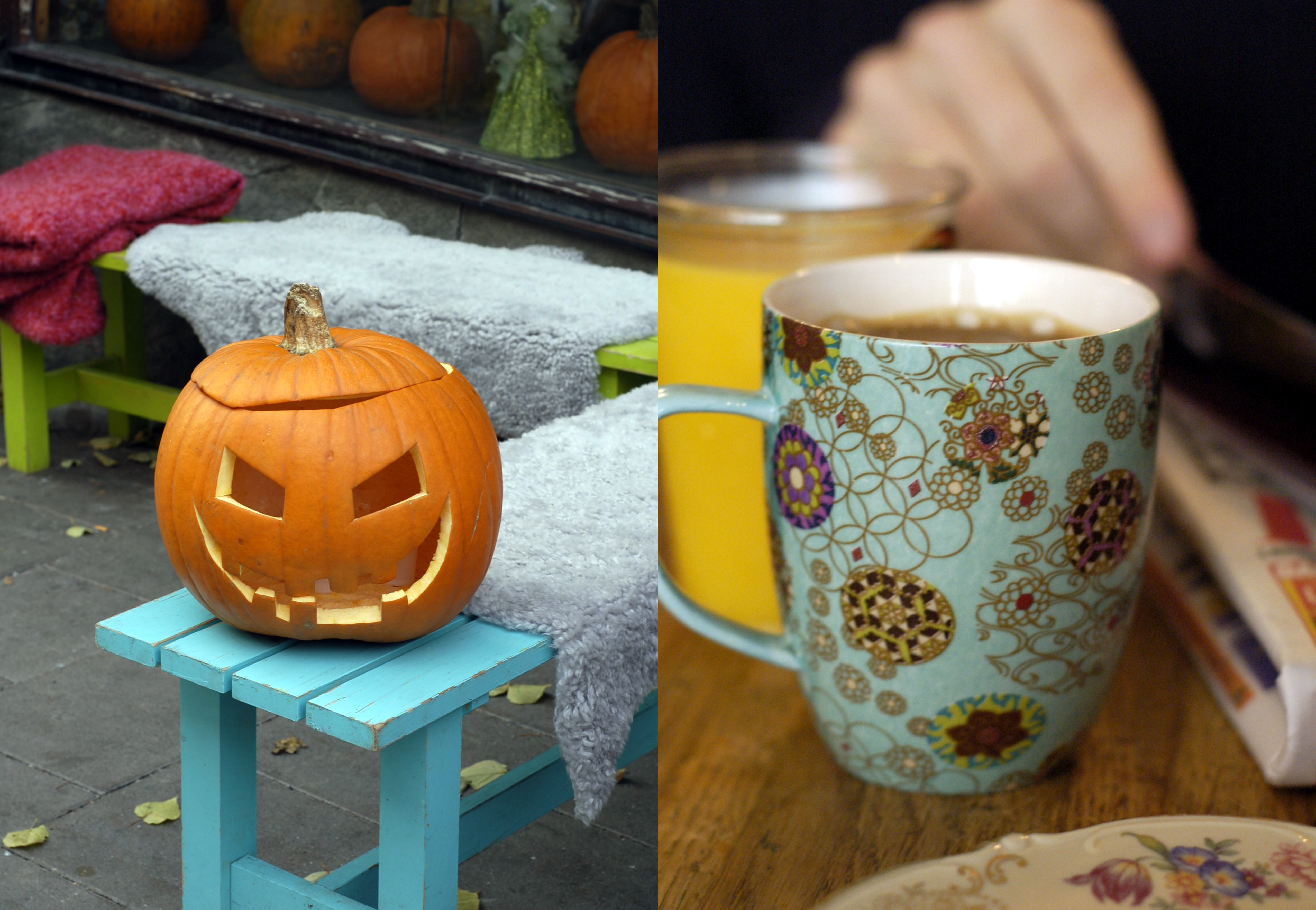 Halloweenhälsningar