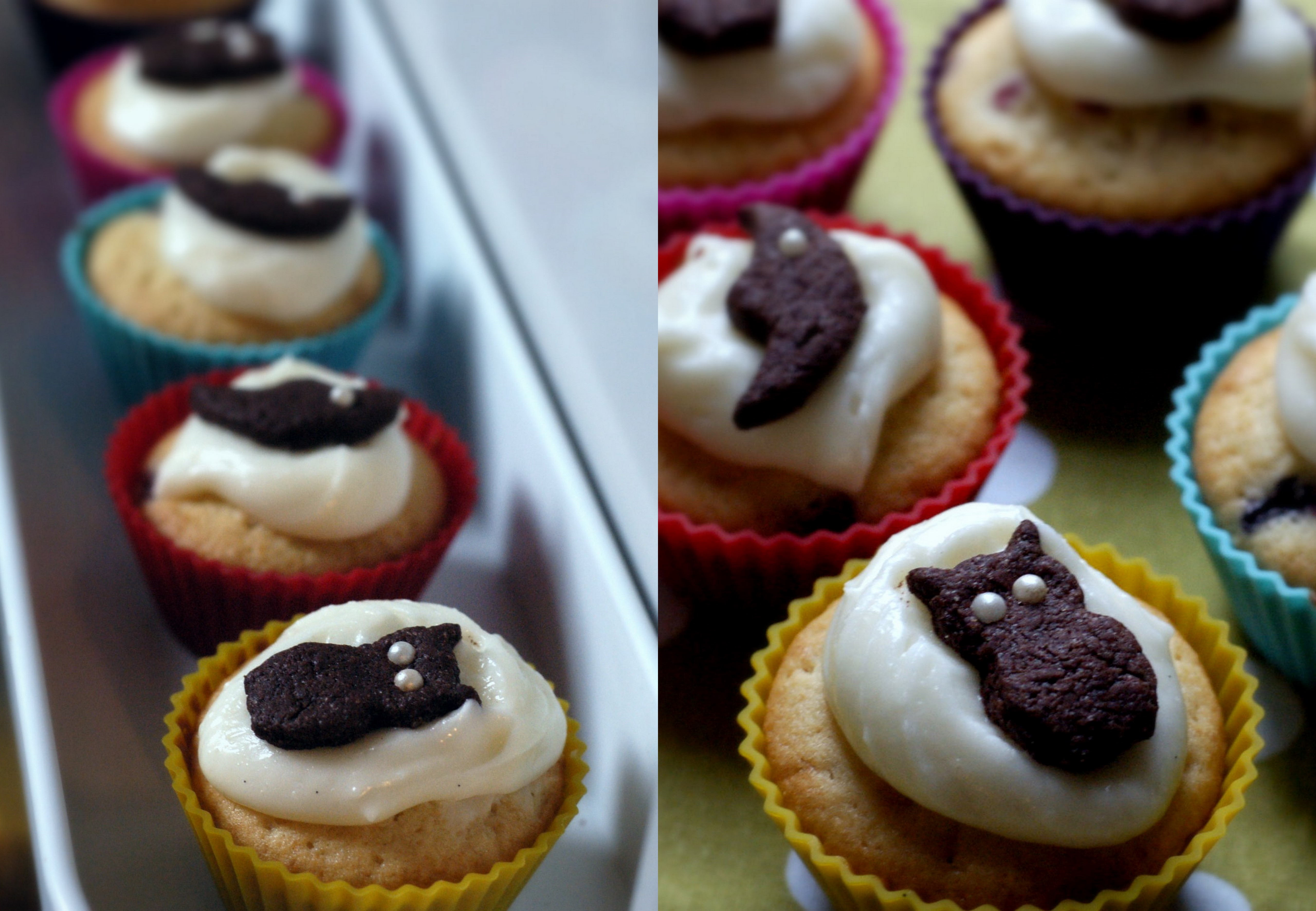 Skogstokiga cupcakes