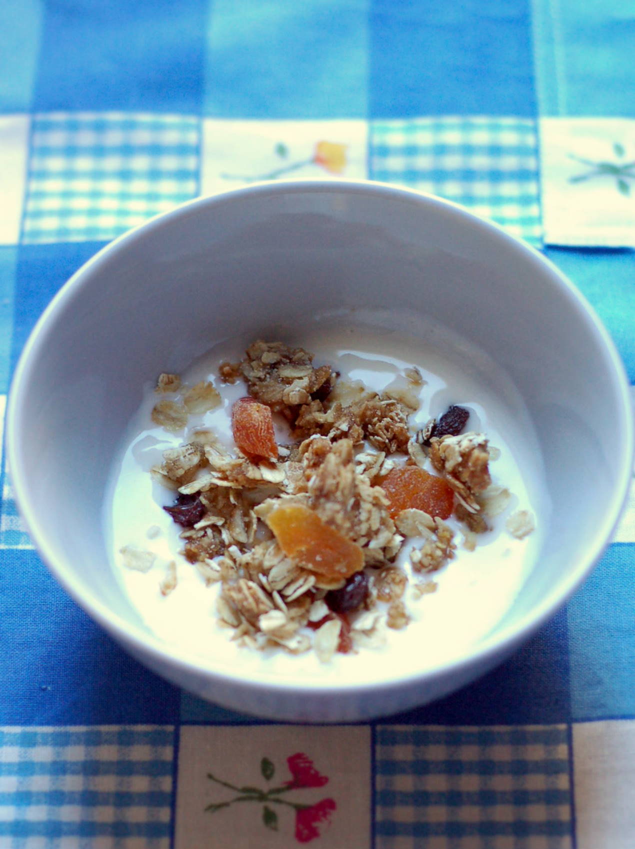 Granola med torkad frukt