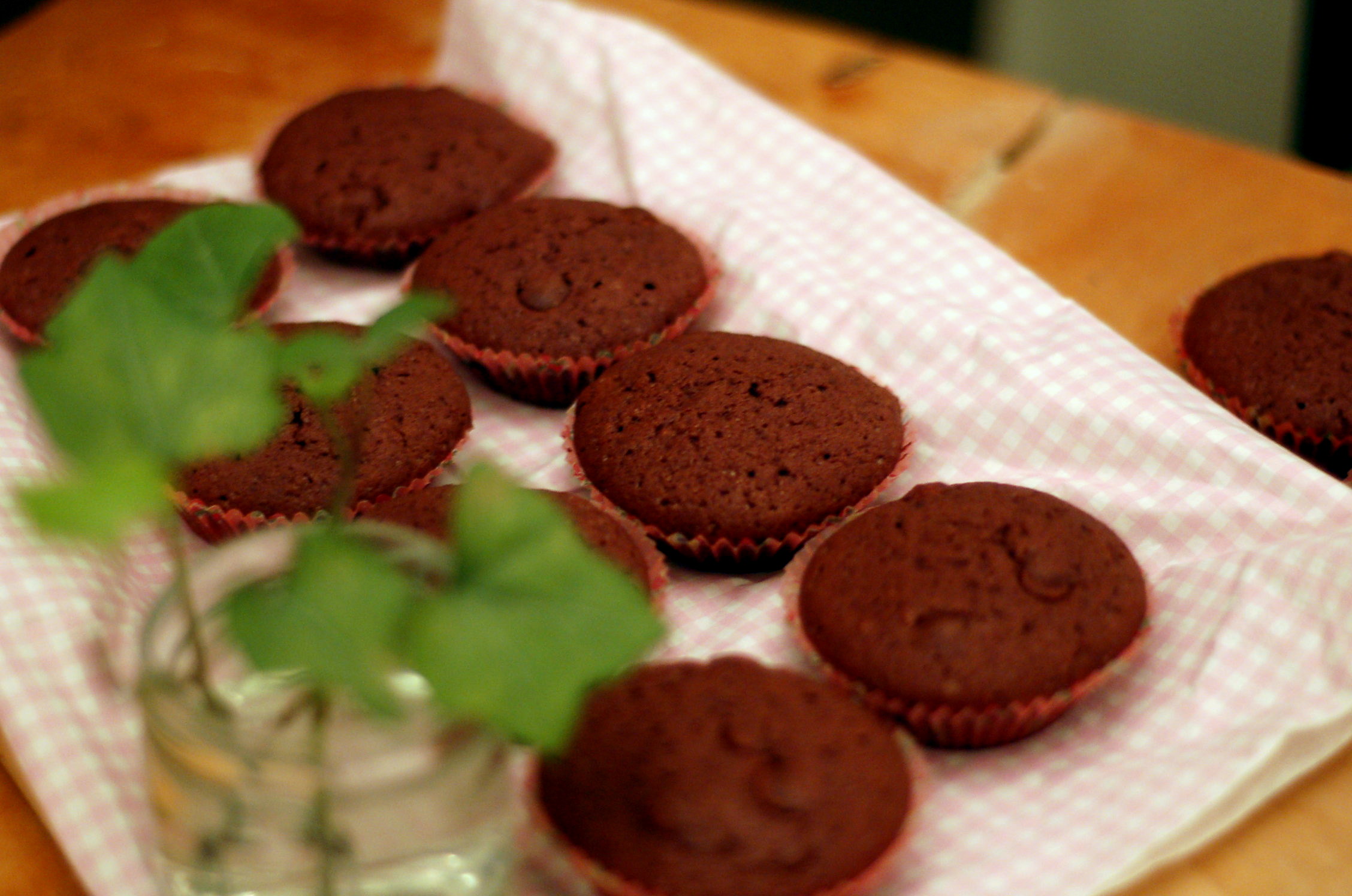 Hardcore chokladmuffins