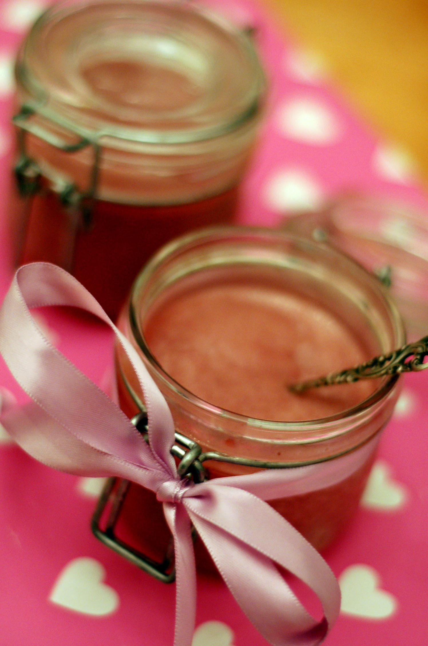 Raspberry curd