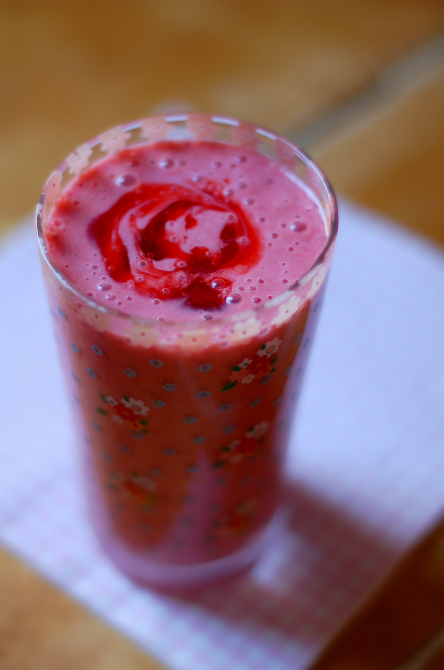 Jordgubbssmoothie