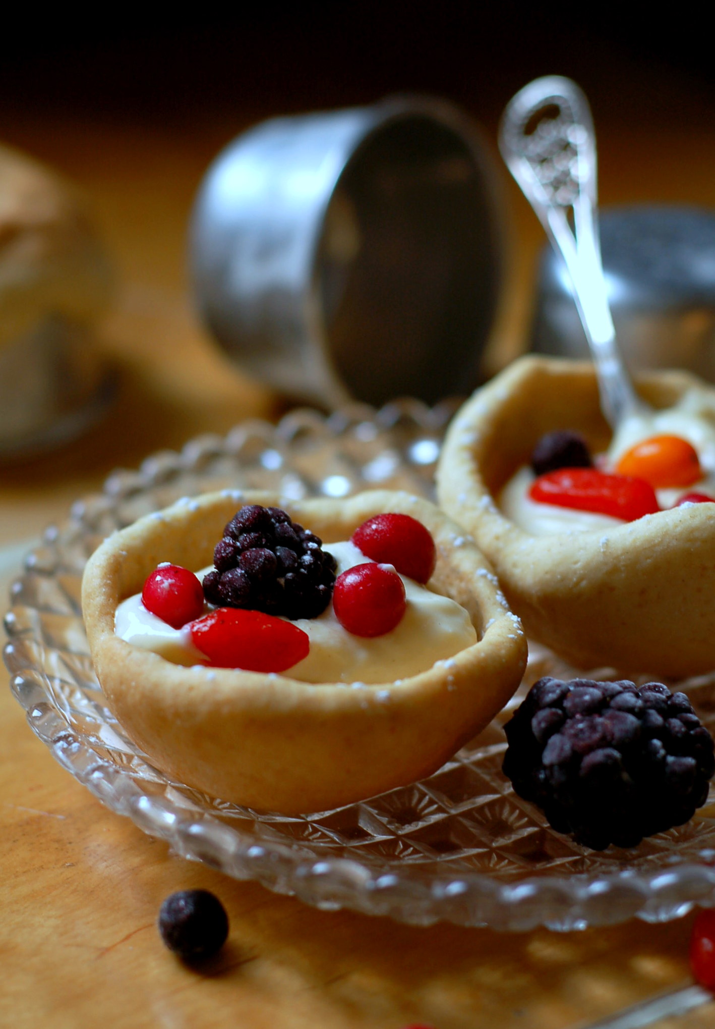 Ätbara dessertskålar