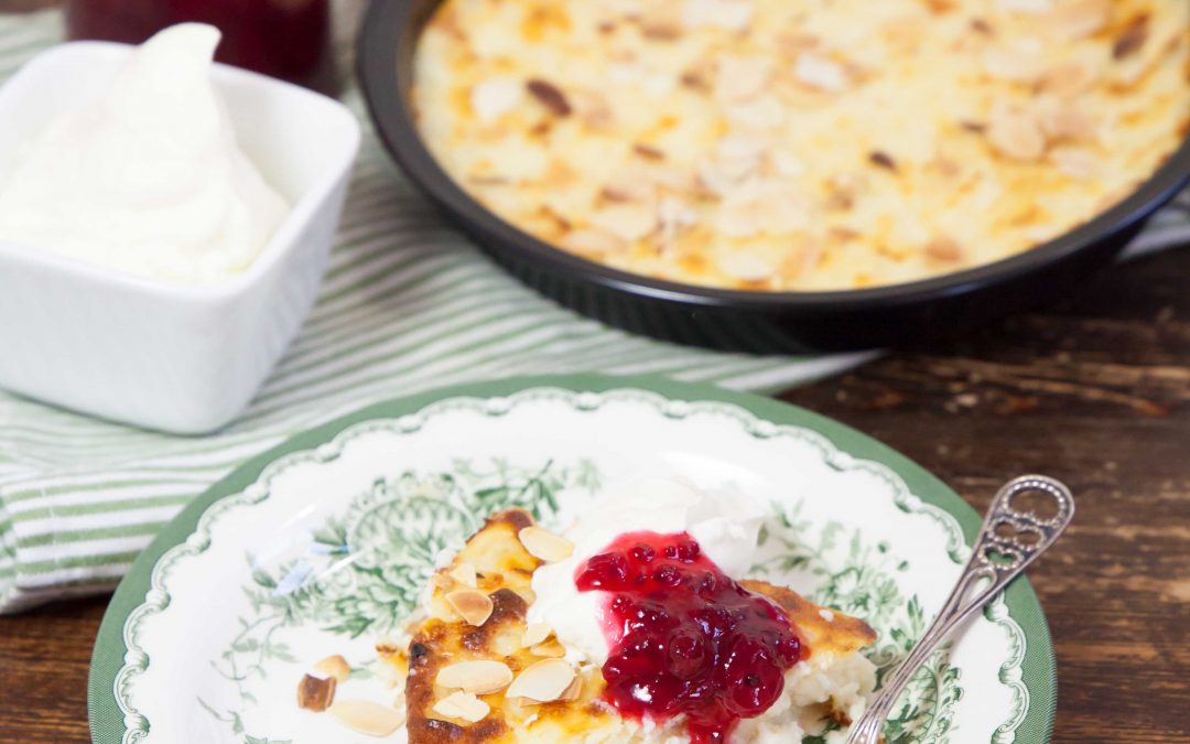 Enkel ostkaka med keso