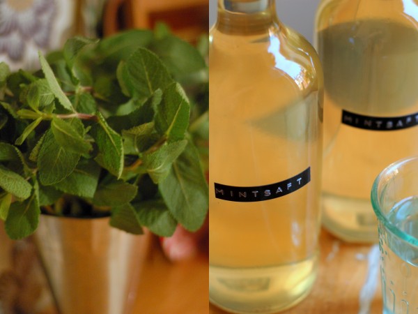 Mintsaft recept