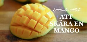 hur man skär en mango