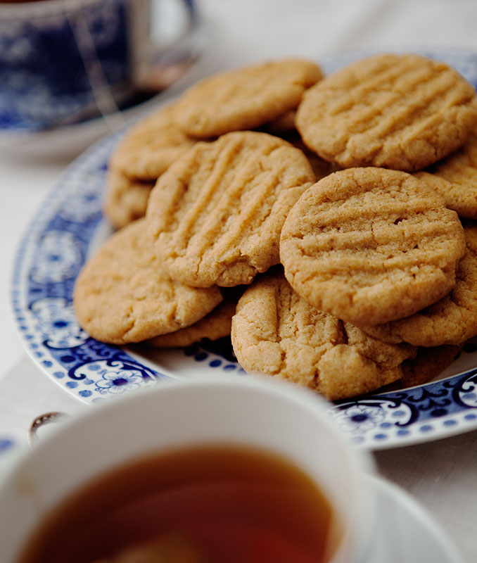 recept på sötsalta peanut butter cookies