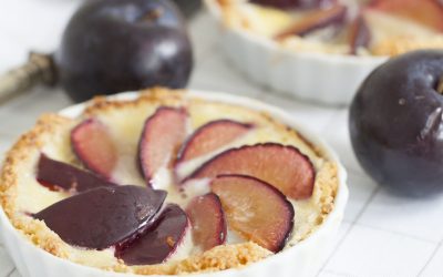 Recept på glutenfri paj med plommon